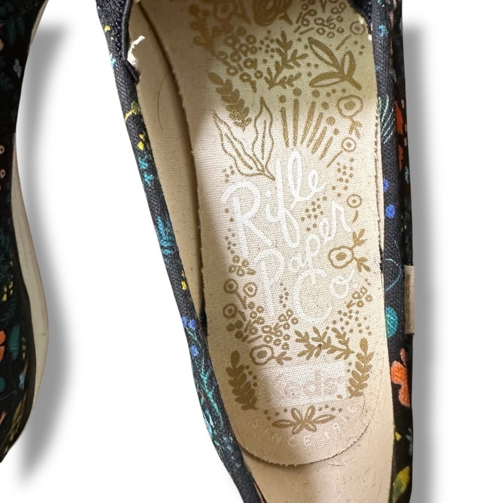 Keds X Rifle Paper Co. Triple Decker Slip-On - Picture 9 of 11